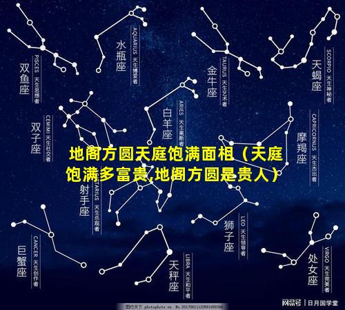 地阁方圆天庭饱满面相（天庭饱满多富贵,地阁方圆是贵人）
