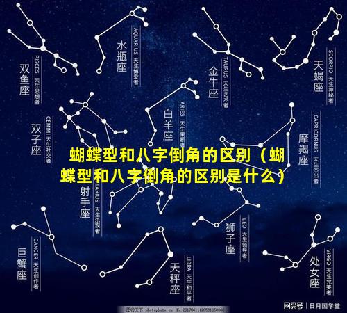 蝴蝶型和八字倒角的区别（蝴蝶型和八字倒角的区别是什么）